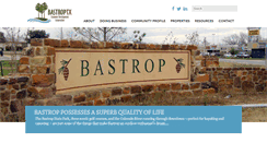 Desktop Screenshot of bastropedc.org