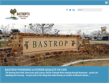 Tablet Screenshot of bastropedc.org